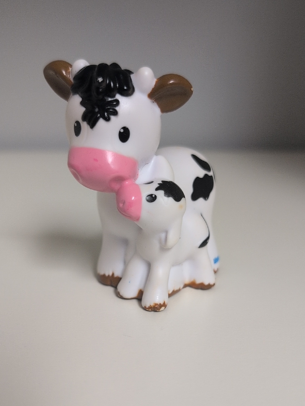 💜2/$20💜 Fisher Price Little People Mama And Baby Cow Calf 2016 Mattel